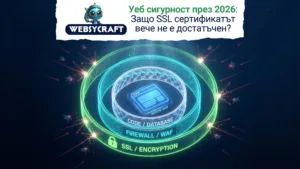 Уеб сигурност през 2026 Защо SSL сертификатът вече не е достатъчен
